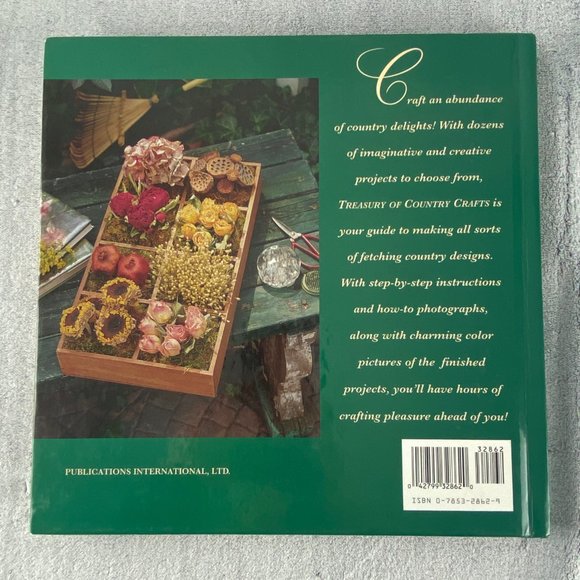 Treasury of Country Crafts: Easy Step-by-step Design - Hardcover Book - Picture 2 of 13